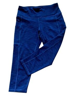 IUGA Women's Deep Blue Leggings, gorgeous color, size Large